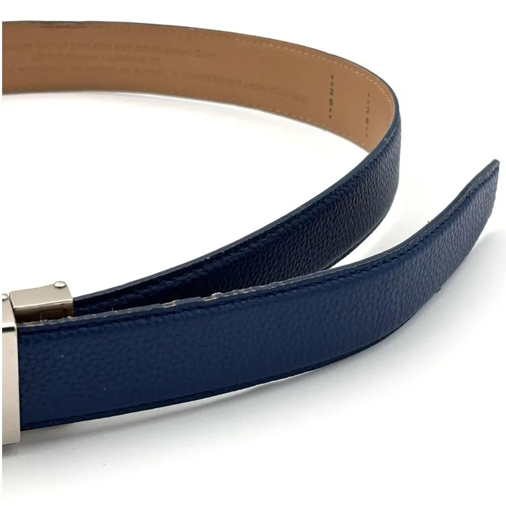 Nexbelt Neubelt Men's Vegan Blue Golf Ratchet Belt 1.38